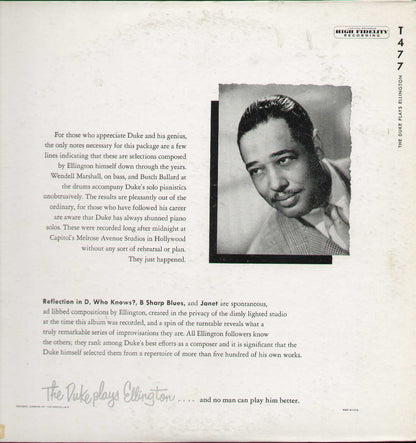 The Duke Plays Ellington