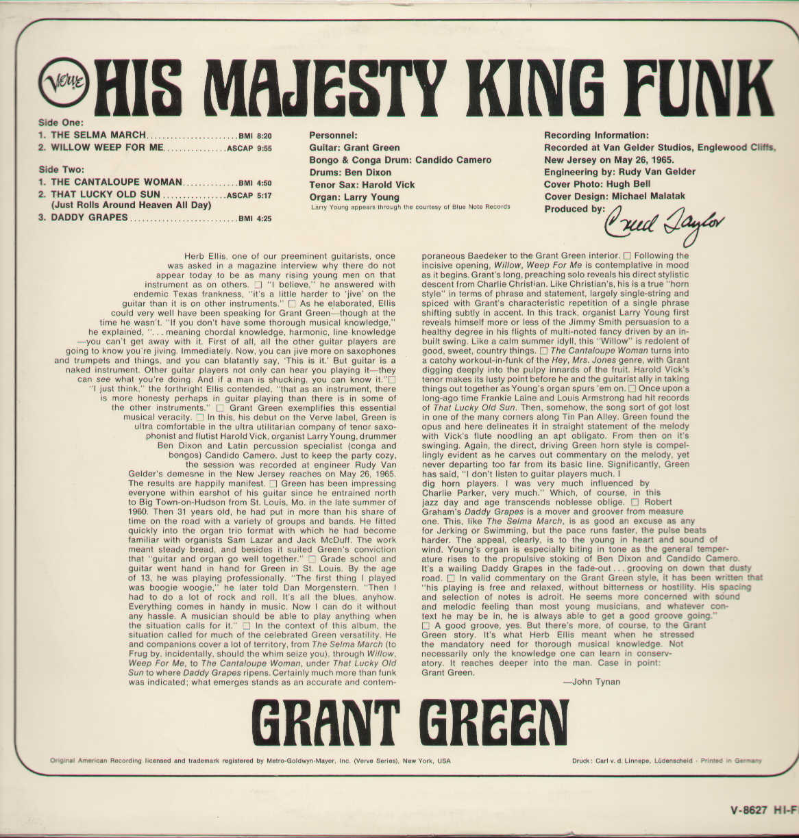 His Majesty King Funk