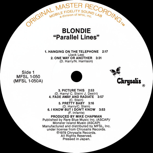 Parallel Lines  Original Master Recording
