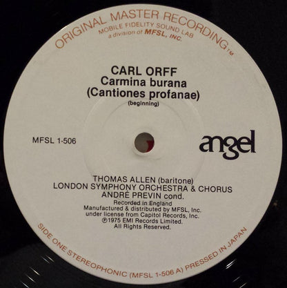 Carmina Burana Original Master Recording