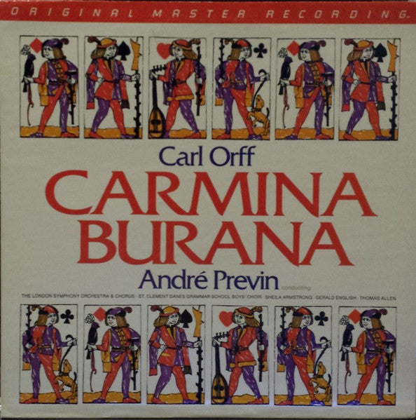 Carmina Burana Original Master Recording