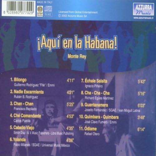 Aqui en la Havana