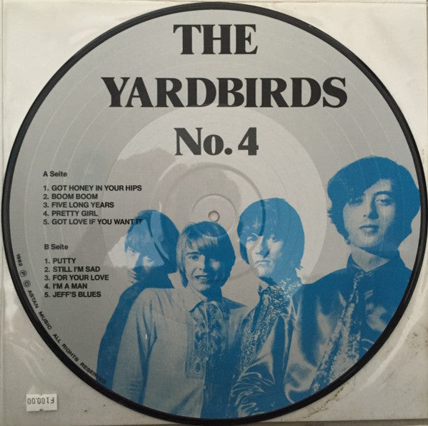 The Yardbirds No.4  picture disc