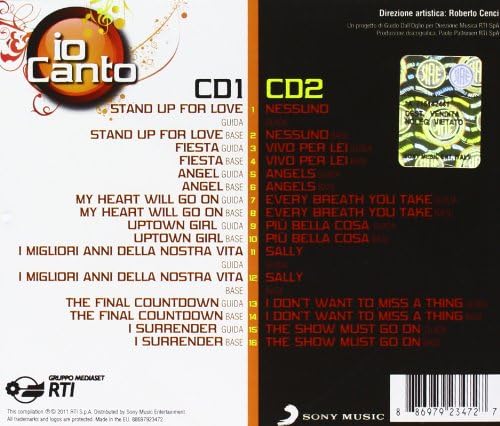 IO CANTO VOL.2 KARAOKE