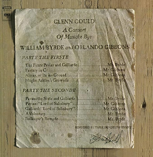 Consort Of Musicke Bye William Byrde And Orlando Gibbons