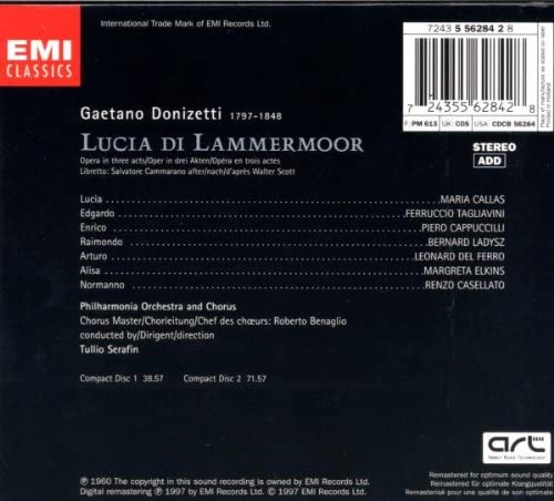 Lucia Di Lammermoor BOXSET