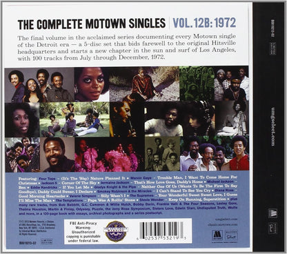 The Complete Motown Singles  Vol.12B  1972 Limited Edition 5cd+45