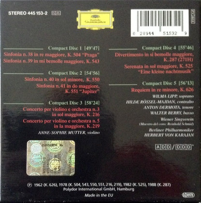 Karajan - Mozart boxset
