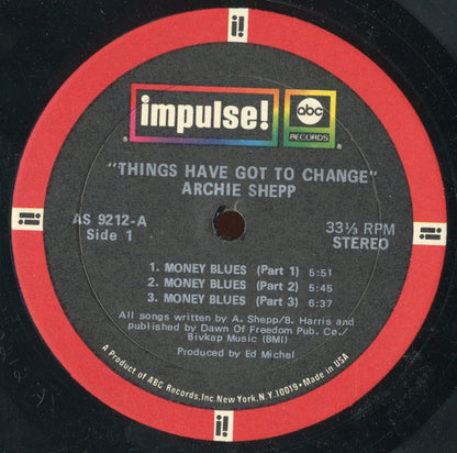 Things Have Got To Change