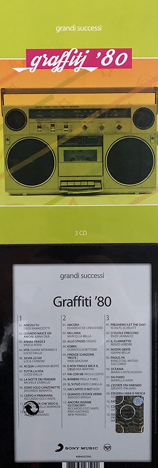 Graffiti 80 Grandi Successi Boxset 3cd
